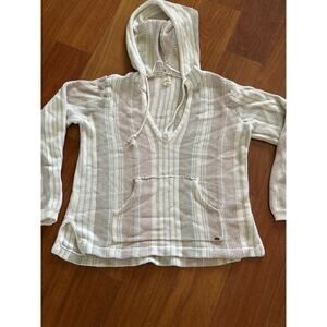 Billabong Bonfire Striped Beach Hoodie Sweater